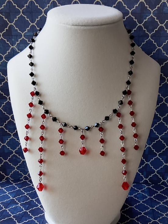 Handmade Jewelry - Gothic Drip Necklace